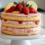 Strawberry Lemon Cake Recipe