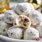 Cranberry Pistachio White Chocolate Truffles Recipe