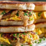 Spicy Chipotle Egg Breakfast Sandwiches Recipe