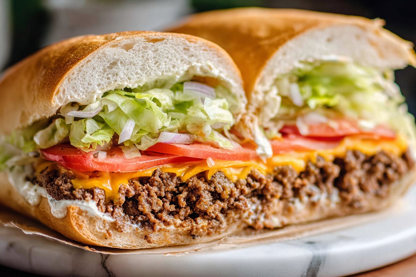 Chopped Cheese Sandwich Recipe