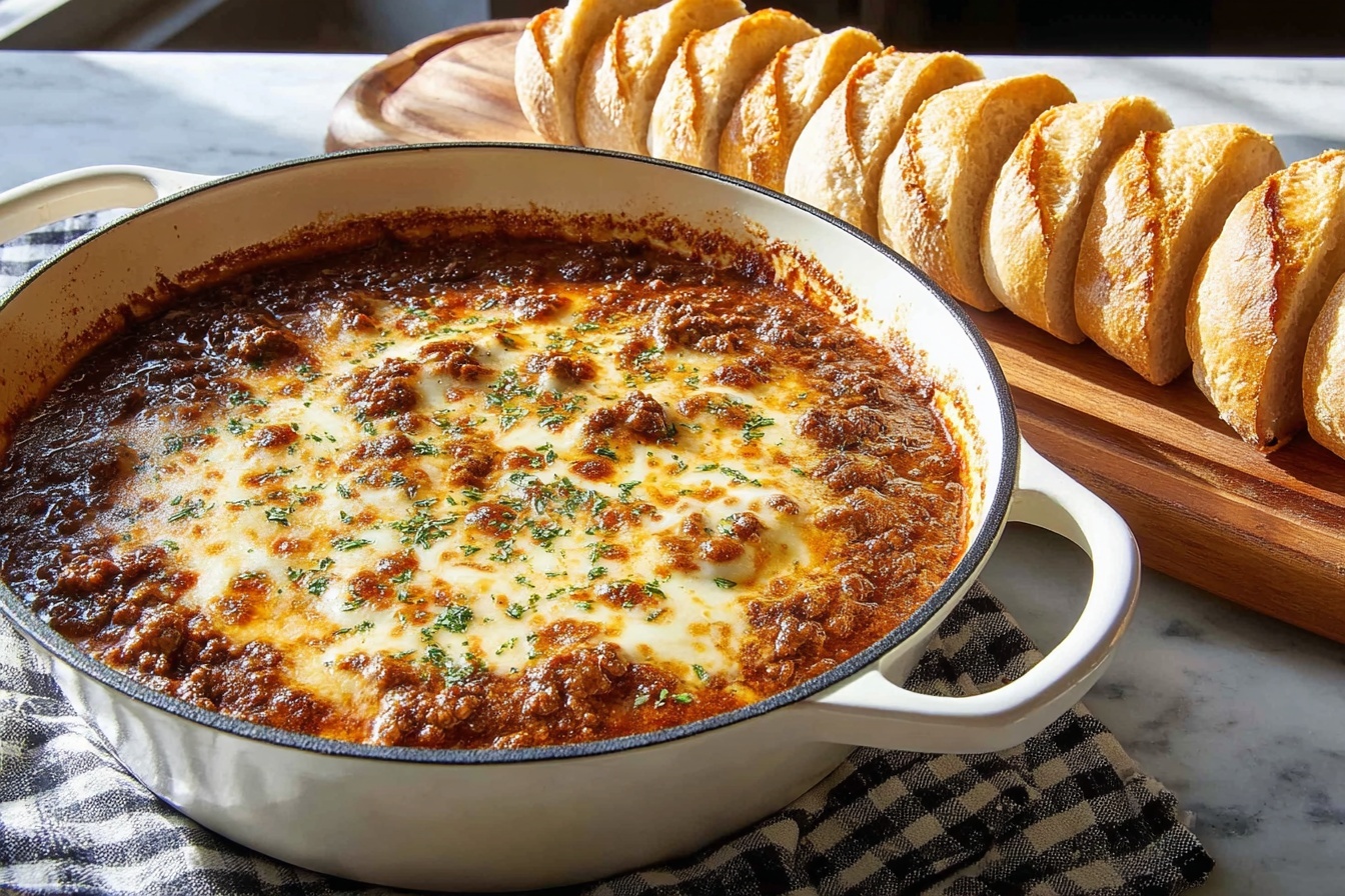Hot Sloppy Joe Dip Recipe