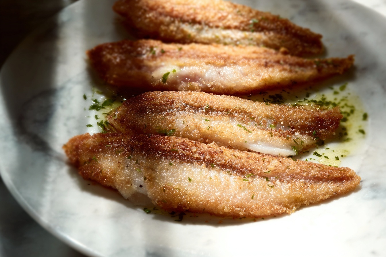 Tunisian Spiced Fried Sardines Recipe