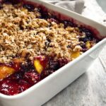 Red Haven Peach & Blueberry Crisp Recipe