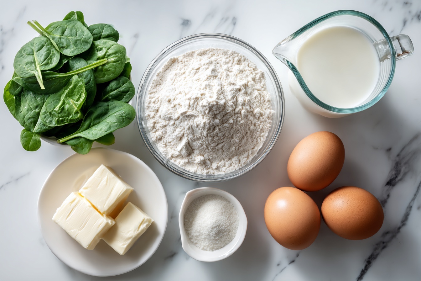 A single white plate featuring one rolled crepe stuffed with layers of tender pink ham, draped generously with creamy hollandaise sauce that cascades down the sides, finely chopped parsley sprinkled on top adding a fresh green contrast, close-up shot focusing on the delicate golden-brown texture of the crepe and the smooth sauce, white marble background enhancing the clean and elegant presentation, natural soft daylight coming from one side illuminates the moist interior and subtle folds, styled to evoke an indulgent brunch serving ready to enjoy. REALISTIC STYLE IMAGE| TAGS: High-end food photography, clean composition, dramatic lighting, luxurious, elegant, mouth-watering, indulgent, gourmet | CAMERA: Nikon Z7 | FOCAL LENGTH: 50mm | SHOT TYPE: Close-up | COMPOSITION: 3/4 angle | LIGHTING: Soft directional light | PRODUCTION: Food Stylist | TIME: Daytime I LOCATION TYPE: Kitchen near windows --stylize 150 --ar 3:2