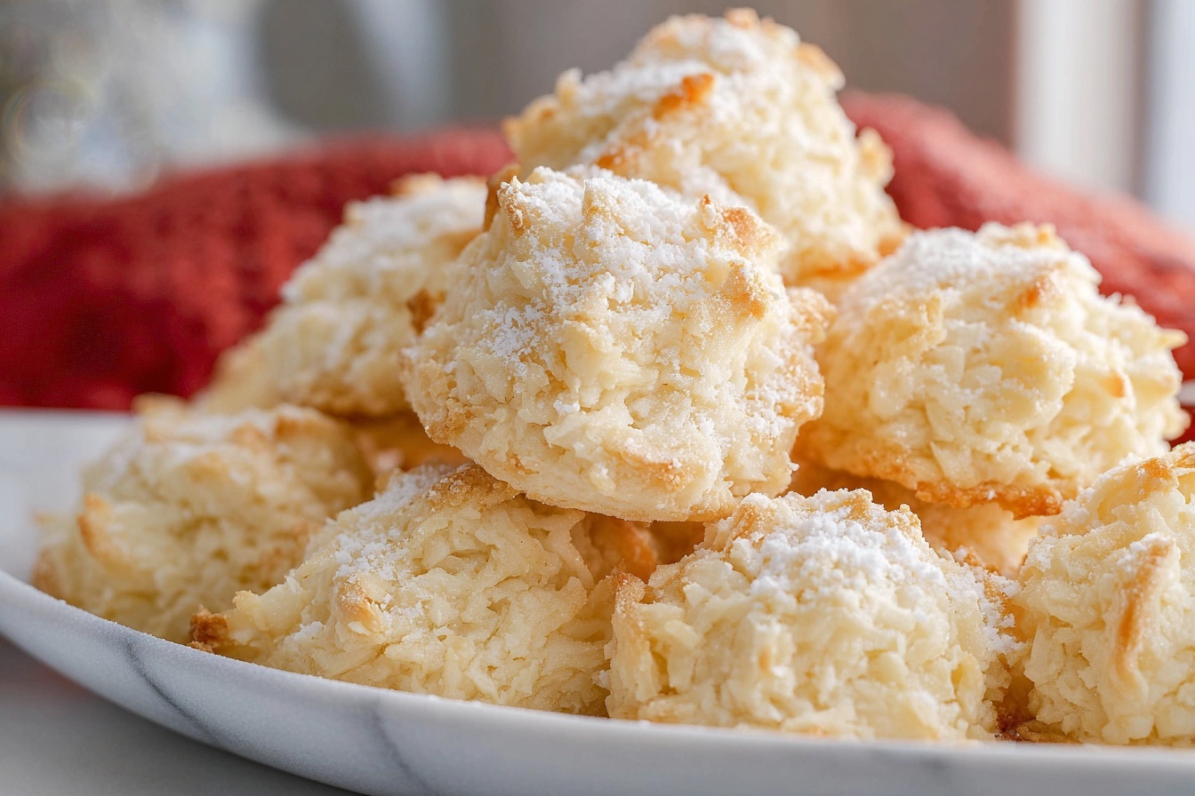Coconut Snowball Cookies Recipe