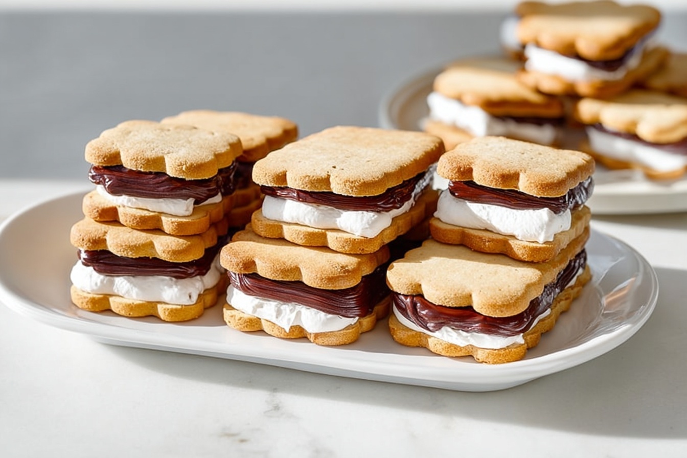S'mores Sandwich Cookies Recipe