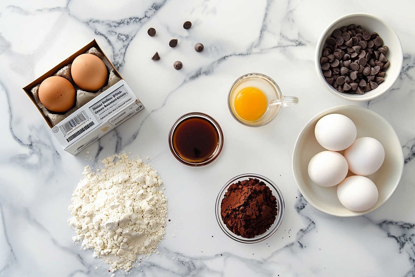 A single white plate featuring one thick, fudgy chocolate cookie with a cracked surface revealing a dense, moist, and slightly chewy interior studded with rich, melted chocolate chips; the close-up 3/4 angle emphasizes the texture contrasts between the crisp edges and the gooey middle, natural light softly illuminating the dark chocolate tones, resting on a white marble background for a clean, elegant presentation. REALISTIC STYLE IMAGE| TAGS: High-end food photography, clean composition, dramatic lighting, luxurious, elegant, mouth-watering, indulgent, gourmet | CAMERA: Nikon Z7 | FOCAL LENGTH: 50mm | SHOT TYPE: Close-up | COMPOSITION: 3/4 angle | LIGHTING: Soft directional light | PRODUCTION: Food Stylist | TIME: Daytime I LOCATION TYPE: Kitchen near windows --stylize 150 --ar 3:2