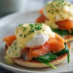30-Minute Smoked Salmon Eggs Benedict with Blender Hollandaise Recipe