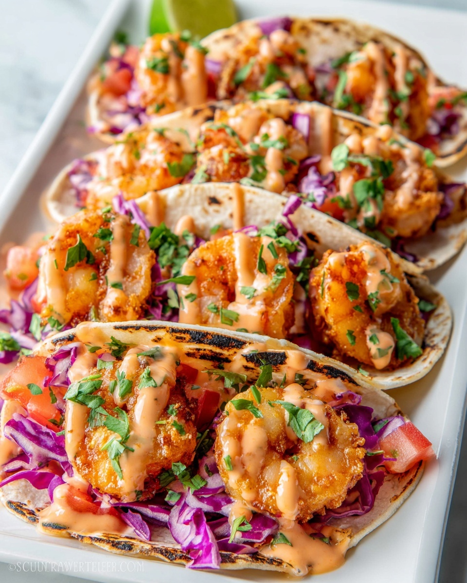 Bang Bang Shrimp Tacos (Dynamite Shrimp) Recipe