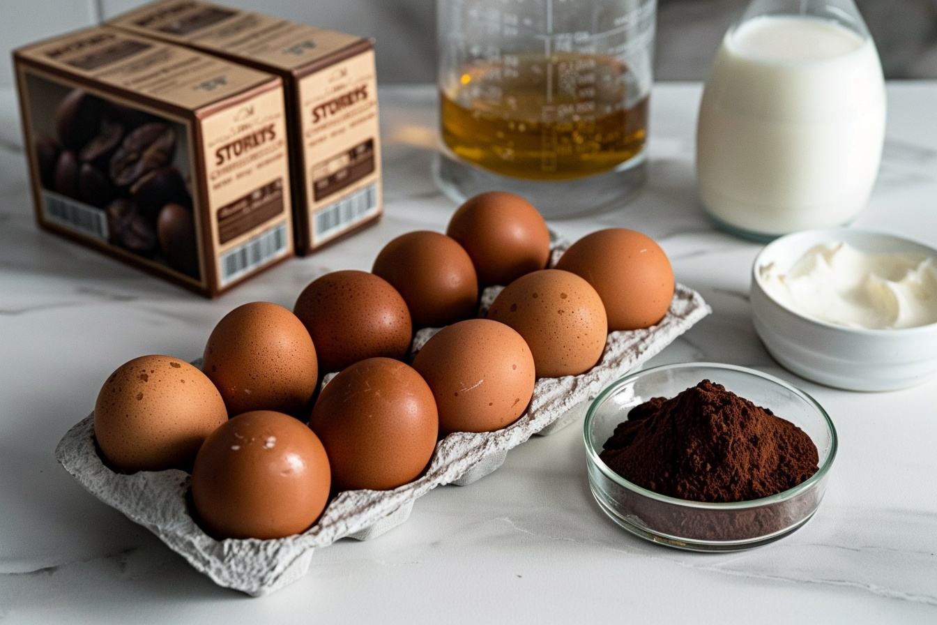 Better Than Anything Cake Trifles Recipe 4 A large, clear glass trifle bowl brimming with a layered dessert showcasing rich, moist chocolate cake at the base, followed by smooth peanut butter layers and fluffy vanilla whipped cream, with a generous topping of chopped peanut-studded candy bars and a silky drizzle of thick chocolate ganache elegantly cascading over the top, all presented on a pristine white marble kitchen countertop under soft natural daylight, styled to emphasize the vibrant textures and indulgent appeal, photographed from a 3/4 angle capturing the entire dish in frame with an expert food stylist touch. REALISTIC STYLE IMAGE| TAGS: High-end food photography, clean composition, dramatic lighting, luxurious, elegant, mouth-watering, indulgent, gourmet | CAMERA: Nikon Z7 | FOCAL LENGTH: 50mm | SHOT TYPE: Close-up | COMPOSITION: 3/4 angle | LIGHTING: Soft directional light | PRODUCTION: Food Stylist | TIME: Daytime I LOCATION TYPE: Kitchen near windows --stylize 150 --ar 4:5