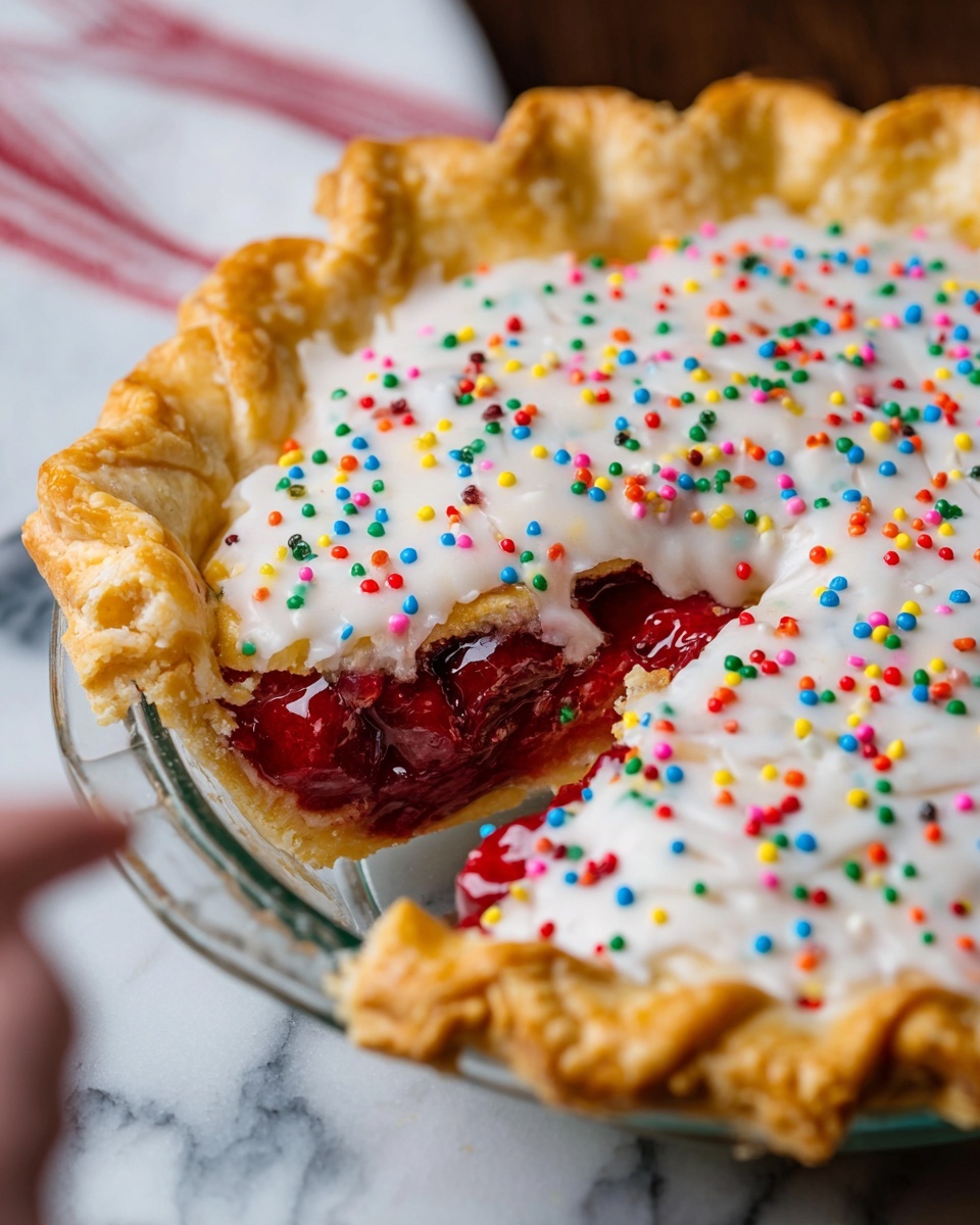 Strawberry Pop-Tart Pie Recipe