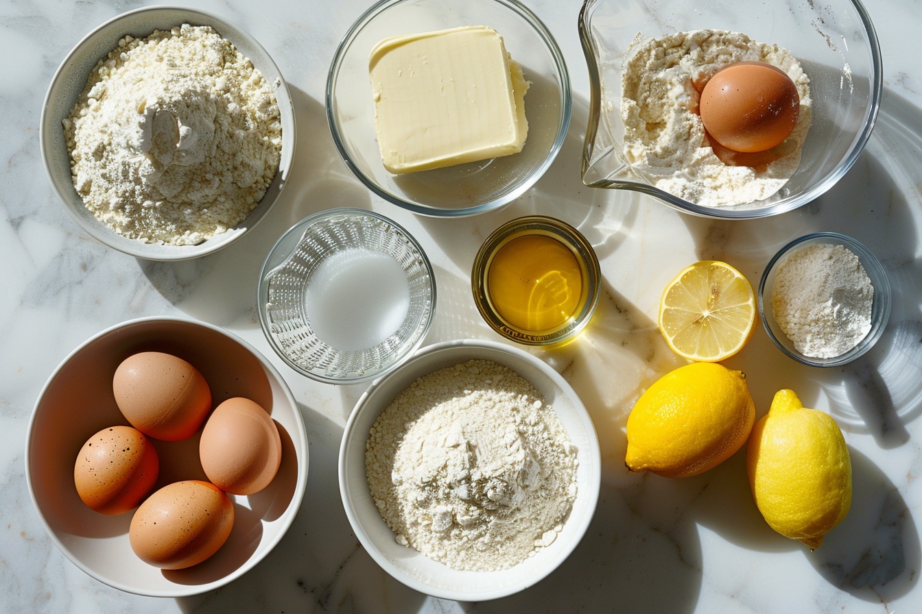 Lemon Drop Mini Cakes Recipe 5 Single white plate with one freshly baked lemon mini muffin, shown in intimate close-up with an angled view revealing its moist, crumbly interior with a delicate glaze dripping slightly over the edges, showcasing the soft texture and light golden crust, placed on a white marble surface, styled with natural soft daylight streaming in from a nearby kitchen window for a fresh, tempting look, garnished minimally to emphasize the muffin's texture and freshness, styled as a gourmet individual serving from a food blog REALISTIC STYLE IMAGE| TAGS: High-end food photography, clean composition, dramatic lighting, luxurious, elegant, mouth-watering, indulgent, gourmet | CAMERA: Nikon Z7 | FOCAL LENGTH: 50mm | SHOT TYPE: Close-up | COMPOSITION: 3/4 angle | LIGHTING: Soft directional light | PRODUCTION: Food Stylist | TIME: Daytime I LOCATION TYPE: Kitchen near windows --stylize 150 --ar 4:5