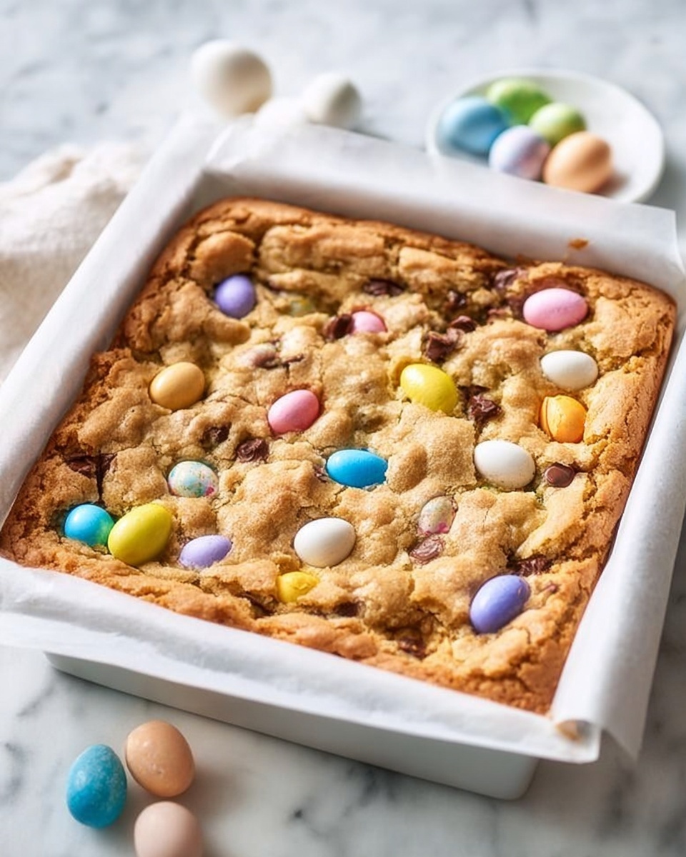 Easter Cadbury Mini Egg Blondies Recipe