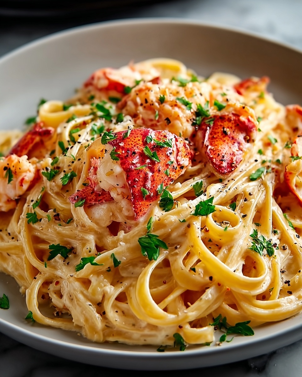 Gourmet Creamy Lobster Pasta Recipe