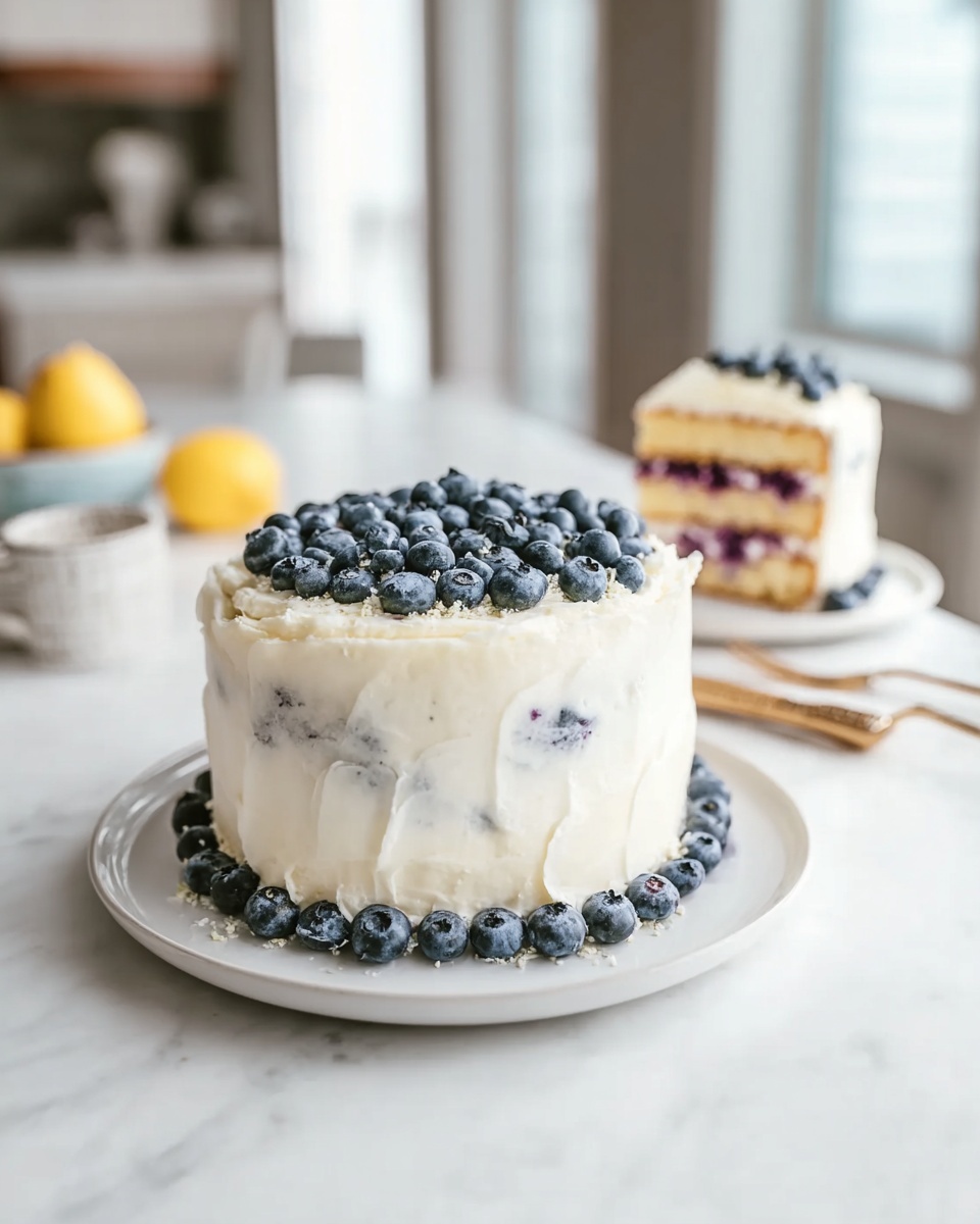 Our Favorite Zesty Lemon Blueberry Cake: A Taste of Sunshine Recipe