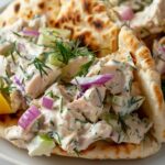 High Protein Chicken Salad with Apples, Grapes, and Pecans Recipe