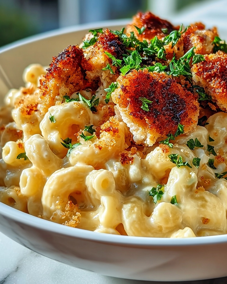 Honey Pepper Chicken Mac and Cheese Recipe