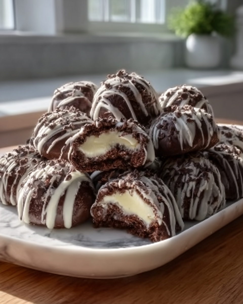 Creamy Keto Oreo Balls Recipe