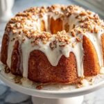 Carrot Bundt Cake with Cream Cheese Glaze Recipe