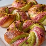 Raspberry and Pistachio Sourdough Bagels Recipe