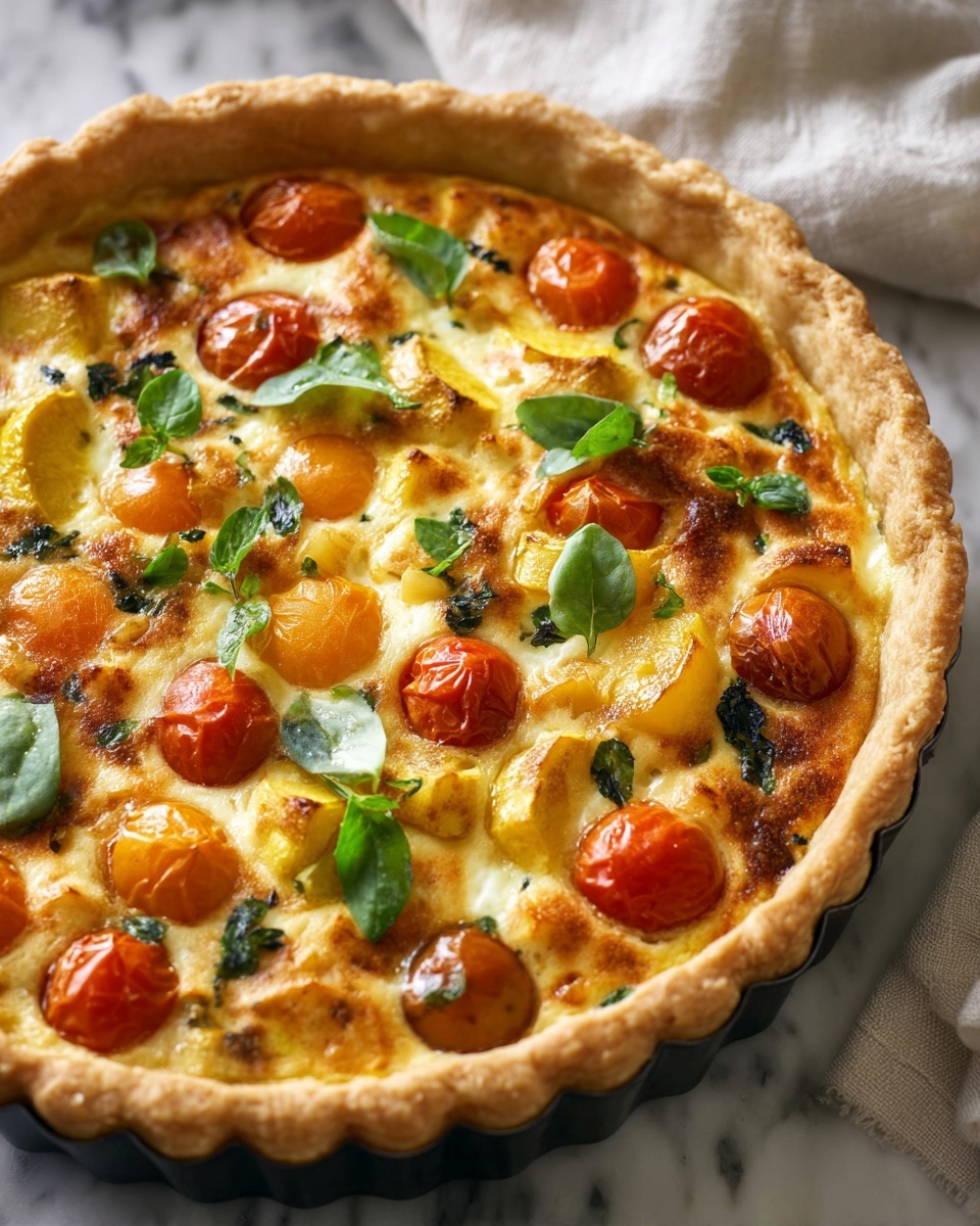 Spring Vegetable Quiche Recipe