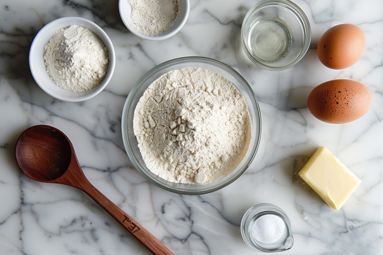 Single white plate presenting a thick slice of rustic artisan sourdough bread, the crust golden and crisply textured with a light dusting of flour, revealing the airy, open crumb structure inside with its soft, chewy interior spongy with irregular holes. The slice is angled to emphasize the contrast between the crust and the tender crumb, illuminated by soft natural light streaming from a nearby window, resting on a clean white marble surface. This close-up shot captures the inviting texture and warmth of freshly baked bread in an elegant, mouth-watering composition. REALISTIC STYLE IMAGE| TAGS: High-end food photography, clean composition, dramatic lighting, luxurious, elegant, mouth-watering, indulgent, gourmet | CAMERA: Nikon Z7 | FOCAL LENGTH: 50mm | SHOT TYPE: Close-up | COMPOSITION: 3/4 angle | LIGHTING: Soft directional light | PRODUCTION: Food Stylist | TIME: Daytime I LOCATION TYPE: Kitchen near windows --stylize 150  --ar 4:5