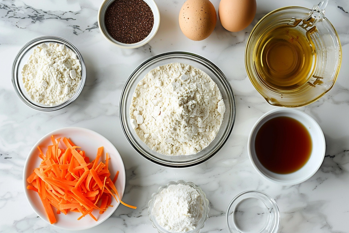 Soft Moist Carrot Muffins Recipe - Recipe Image