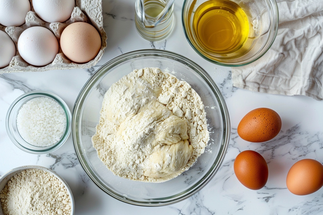 A single thick slice of rustic artisan sourdough bread placed on a white plate, angled to reveal an airy, open crumb structure with large, irregular holes and a crisp, golden-brown crust dusted lightly with flour, softly textured interior contrasting with the crunchy exterior, set on a white marble surface with natural daylight emphasizing the bread’s texture and warmth, styled for an elegant, intimate food blog presentation, ready to eat. REALISTIC STYLE IMAGE| TAGS: High-end food photography, clean composition, dramatic lighting, luxurious, elegant, mouth-watering, indulgent, gourmet | CAMERA: Nikon Z7 | FOCAL LENGTH: 50mm | SHOT TYPE: Close-up | COMPOSITION: 3/4 angle | LIGHTING: Soft directional light | PRODUCTION: Food Stylist | TIME: Daytime I LOCATION TYPE: Kitchen near windows --stylize 150  --ar 4:5