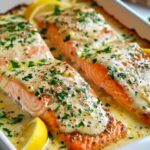 Baked Boursin Garlic Herb Salmon Recipe