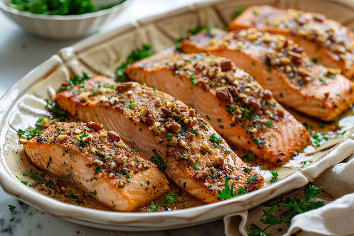 Pecan Crusted Salmon Recipe