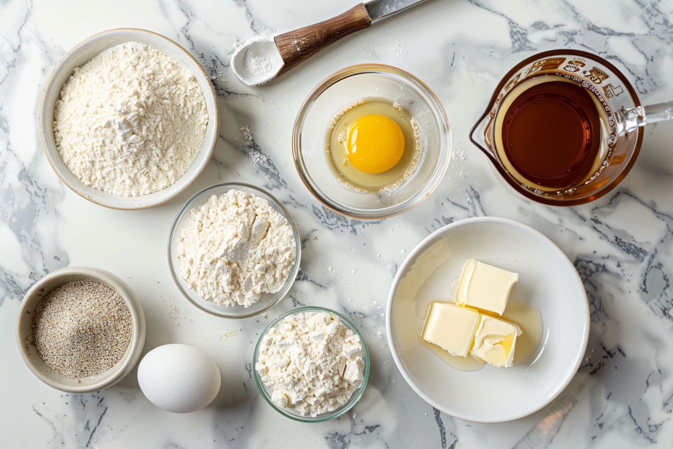 Single white plate with a stack of three golden, fluffy pancakes presented as one plated serving, topped with a melting square of butter slowly cascading with rich amber maple syrup. The close-up angled shot emphasizes the tender interior and light texture of the pancakes with syrup pooling slightly at the base, placed on a white marble surface, styled for a gourmet breakfast experience. REALISTIC STYLE IMAGE| TAGS: High-end food photography, clean composition, dramatic lighting, luxurious, elegant, mouth-watering, indulgent, gourmet | CAMERA: Nikon Z7 | FOCAL LENGTH: 50mm | SHOT TYPE: Close-up | COMPOSITION: 3/4 angle | LIGHTING: Soft directional light | PRODUCTION: Food Stylist | TIME: Daytime I LOCATION TYPE: Kitchen near windows --stylize 150  --ar 4:5
