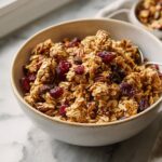 Honey Granola with Nuts, Dried Fruits, and Banana Chips Recipe