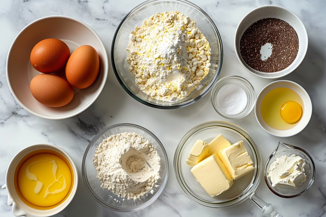 Single white plate with a perfectly sliced portion of lemon poppy seed layer cake, showcasing visible moist yellow crumb layers separated by creamy white frosting with tiny flecks of lemon zest and scattered poppy seeds, close-up angled view revealing the soft texture and detailed layers, garnished with additional poppy seeds on top, set on a white marble surface with natural daylight illuminating the cake slice, styled elegantly to emphasize its freshness and indulgence, inviting and mouth-watering presentation like from a gourmet food blog. REALISTIC STYLE IMAGE| TAGS: High-end food photography, clean composition, dramatic lighting, luxurious, elegant, mouth-watering, indulgent, gourmet | CAMERA: Nikon Z7 | FOCAL LENGTH: 50mm | SHOT TYPE: Close-up | COMPOSITION: 3/4 angle | LIGHTING: Soft directional light | PRODUCTION: Food Stylist | TIME: Daytime I LOCATION TYPE: Kitchen near windows --stylize 150  --ar 4:5