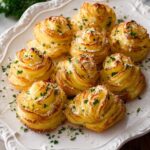 Garlic Parmesan Duchess Potatoes Recipe