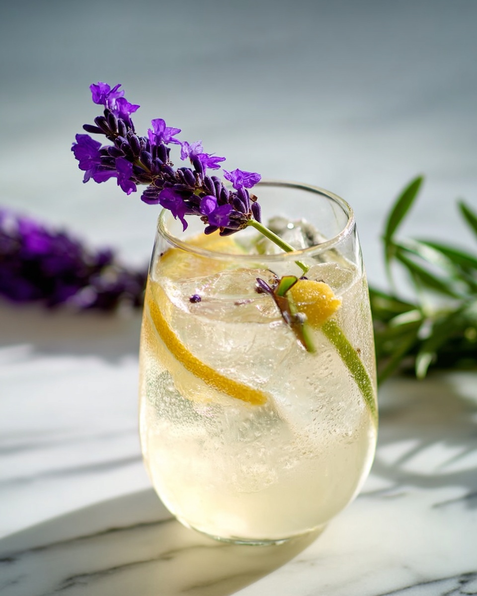 A modern clear glass pitcher filled with fresh, homemade lemonade, garnished with whole lemon slices and sprigs of fragrant lavender immersed inside, condensation droplets visible on the pitcher’s surface conveying refreshment, placed on a pristine white marble kitchen countertop, natural daylight streaming in from nearby windows highlighting the sparkling clarity of the lemonade, styled with a rustic wooden spoon holding a pinch of salt and fresh lavender flowers artfully arranged beside the pitcher, perfect vibrant and inviting summery scene. REALISTIC STYLE IMAGE| TAGS: High-end food photography, clean composition, dramatic lighting, luxurious, elegant, mouth-watering, indulgent, gourmet | CAMERA: Nikon Z7 | FOCAL LENGTH: 50mm | SHOT TYPE: Close-up | COMPOSITION: 3/4 angle | LIGHTING: Soft directional light | PRODUCTION: Food Stylist | TIME: Daytime I LOCATION TYPE: Kitchen near windows --stylize 150 --ar 4:5