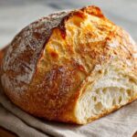 Artisan Bread Recipe - Easy Homemade Crusty Loaf Recipe