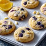 Blueberry Lemon Crinkle Cookies Recipe