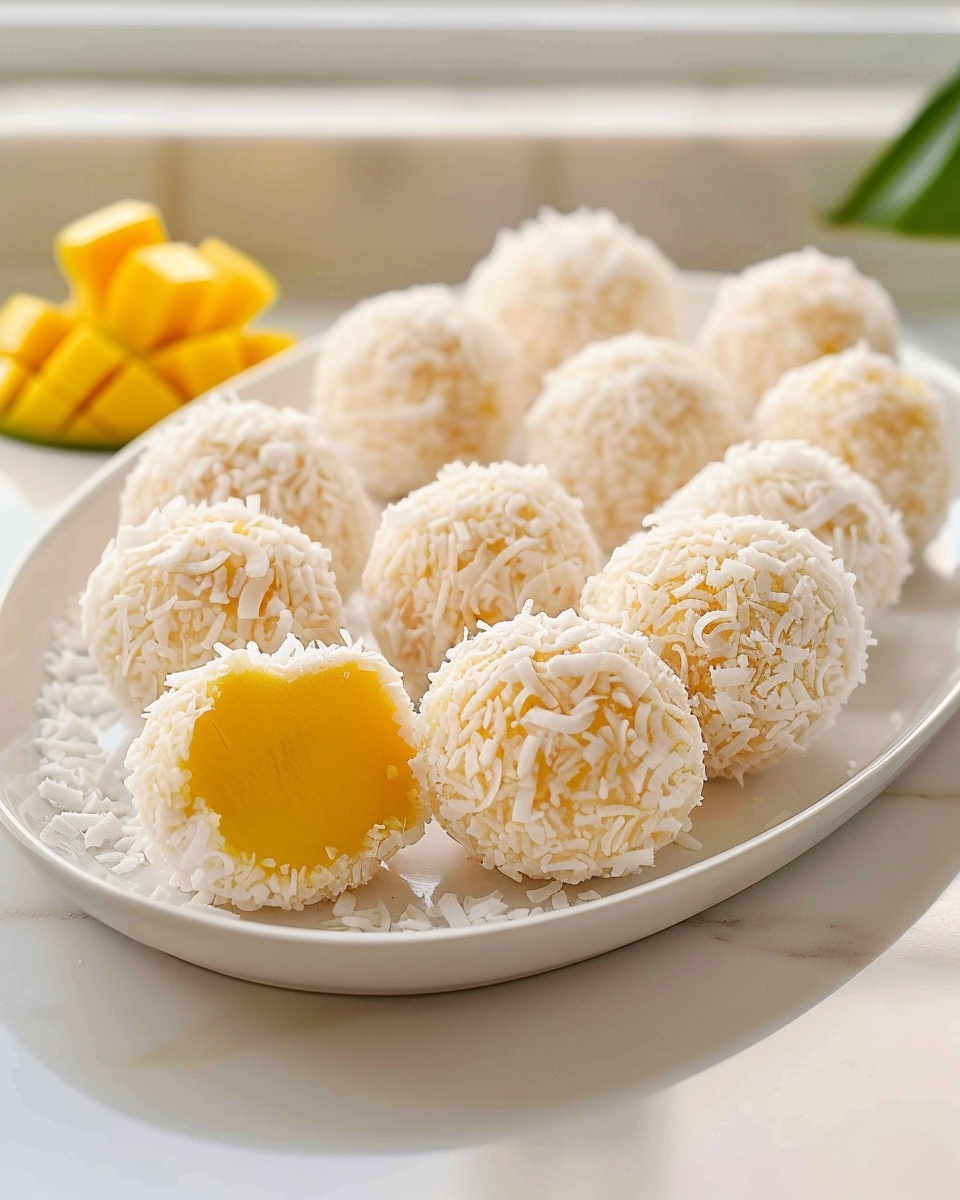 No Bake Mango Truffles Recipe