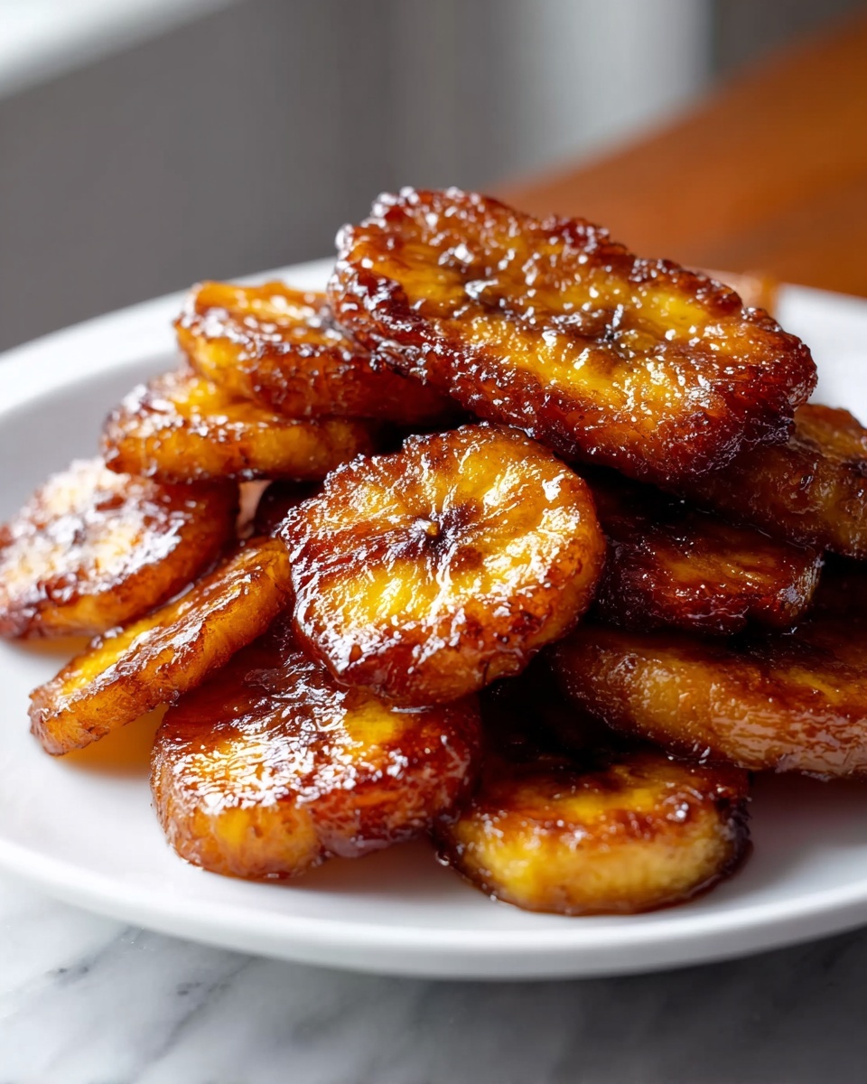 Sticky Sweet Fried Plantains Recipe