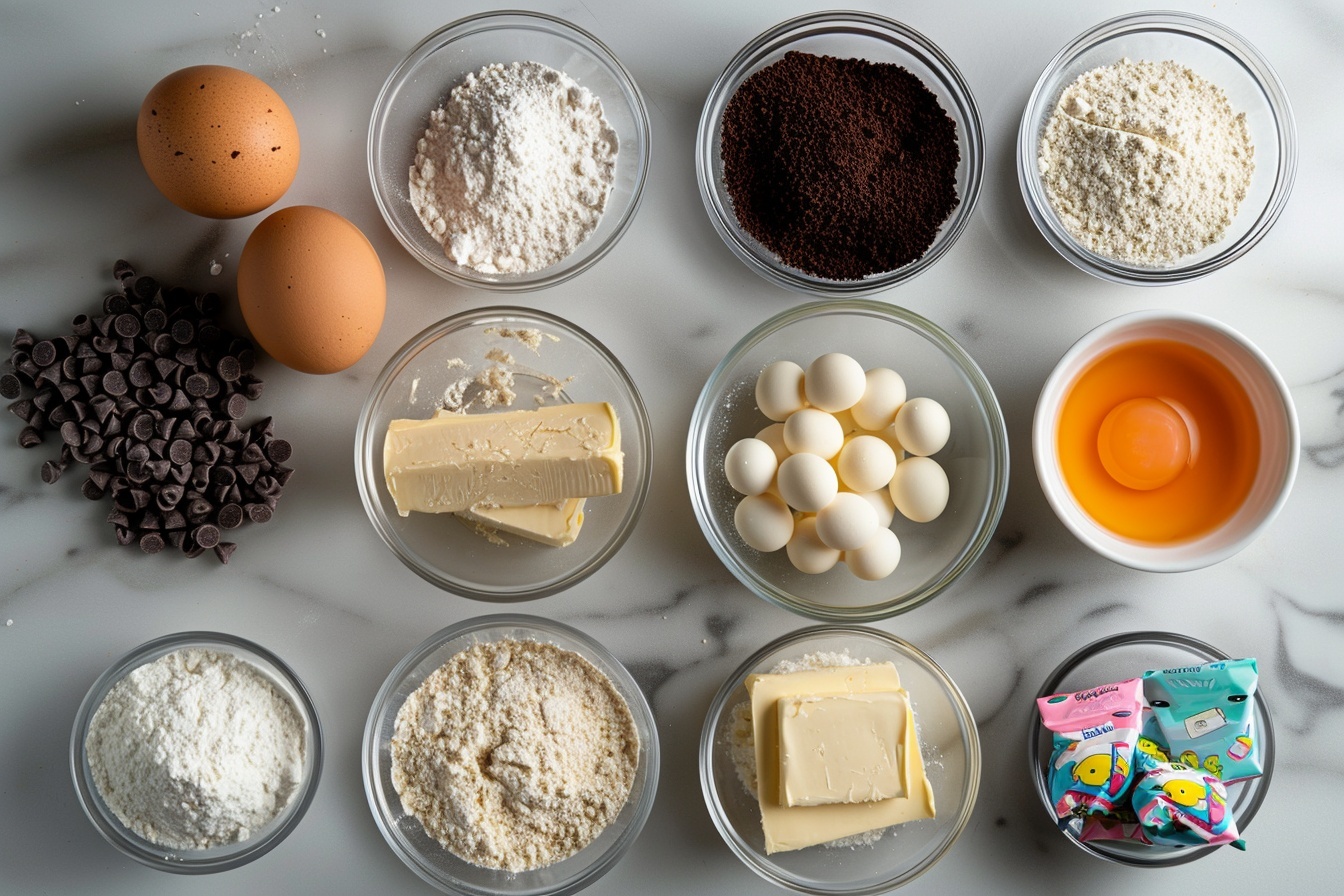 Single white plate featuring a close-up of a freshly baked stuffed cookie sliced in half to reveal a luscious, creamy marshmallow center surrounded by melty chocolate chunks, with vibrant multicolored sprinkles embedded in the golden-brown, soft, thick cookie dough, crumbs scattered around adding texture, photographed on a white marble surface with soft natural light pouring in from the side, styled elegantly as an indulgent, gourmet treat. REALISTIC STYLE IMAGE| TAGS: High-end food photography, clean composition, dramatic lighting, luxurious, elegant, mouth-watering, indulgent, gourmet | CAMERA: Nikon Z7 | FOCAL LENGTH: 50mm | SHOT TYPE: Close-up | COMPOSITION: 3/4 angle | LIGHTING: Soft directional light | PRODUCTION: Food Stylist | TIME: Daytime I LOCATION TYPE: Kitchen near windows --stylize 150 --ar 4:5