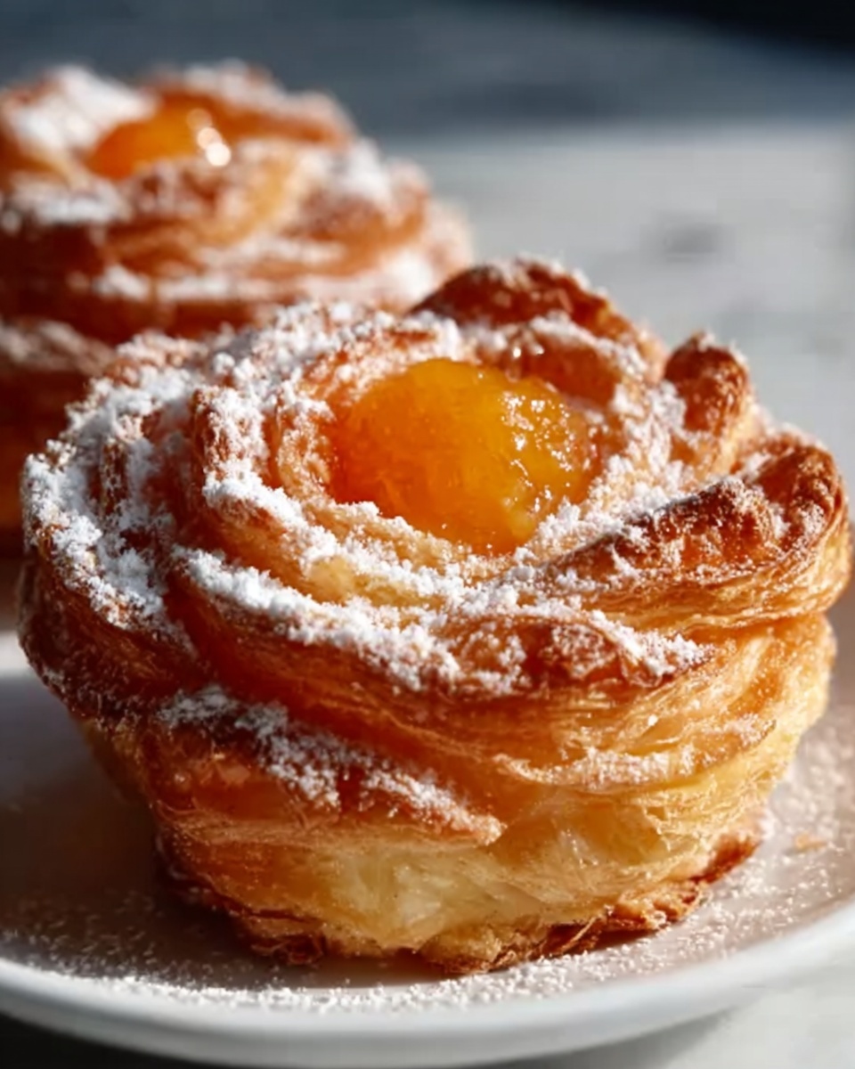 A large white oval ceramic serving tray piled with an abundant batch of golden, flaky Danish pastries topped with glistening slices of caramelized apple and generously drizzled with smooth white icing, the pastries dusted lightly with powdered sugar and arranged to showcase their swirl pattern and glossy apricot glaze, all captured in a professional 3/4 angle shot on a pristine white marble kitchen counter bathed in natural soft directional light, styled elegantly to emphasize texture and warmth, evoking an indulgent and gourmet feel. REALISTIC STYLE IMAGE| TAGS: High-end food photography, clean composition, dramatic lighting, luxurious, elegant, mouth-watering, indulgent, gourmet | CAMERA: Nikon Z7 | FOCAL LENGTH: 50mm | SHOT TYPE: Close-up | COMPOSITION: 3/4 angle | LIGHTING: Soft directional light | PRODUCTION: Food Stylist | TIME: Daytime I LOCATION TYPE: Kitchen near windows --stylize 150 --ar 4:5