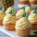 Dole Whip Cupcakes with Pineapple Filling Recipe