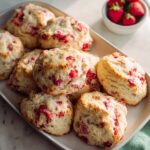 Best Strawberry Vanilla Bean Scones Recipe