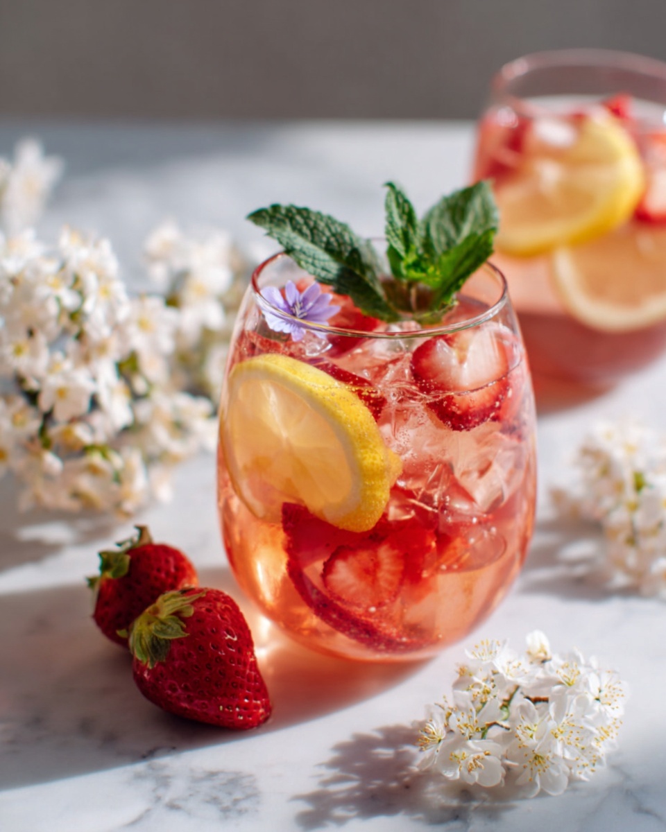 Spring Blossom Sangria: Easy Fresh Party Drink Recipe