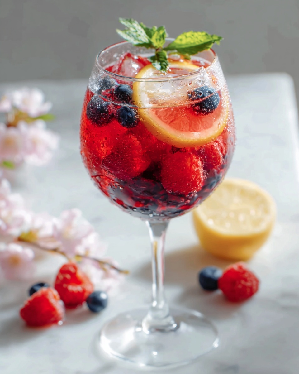 Spring Blossom Sangria – 5 Easy Steps Recipe