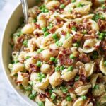 Creamy Bacon and Pea Pasta Salad Recipe