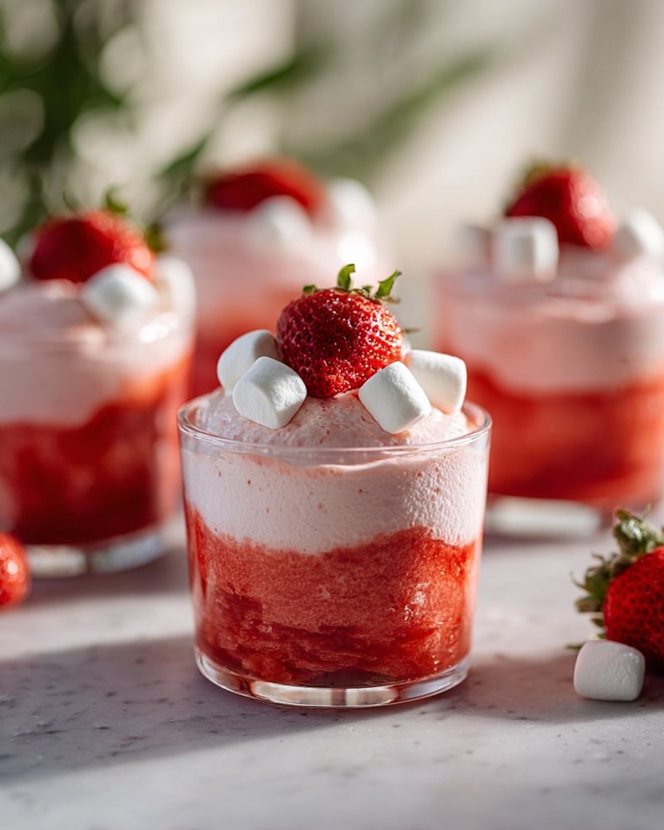 Easy Fresh Strawberry Mousse Recipe