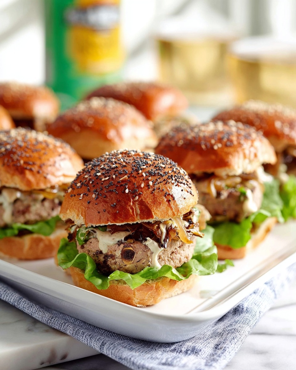 Louisiana Cajun Turkey Burgers with Étouffée Relish and Creamy Cajun Sauce Recipe