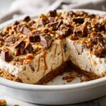 No Bake Snickers Bar Pie Recipe