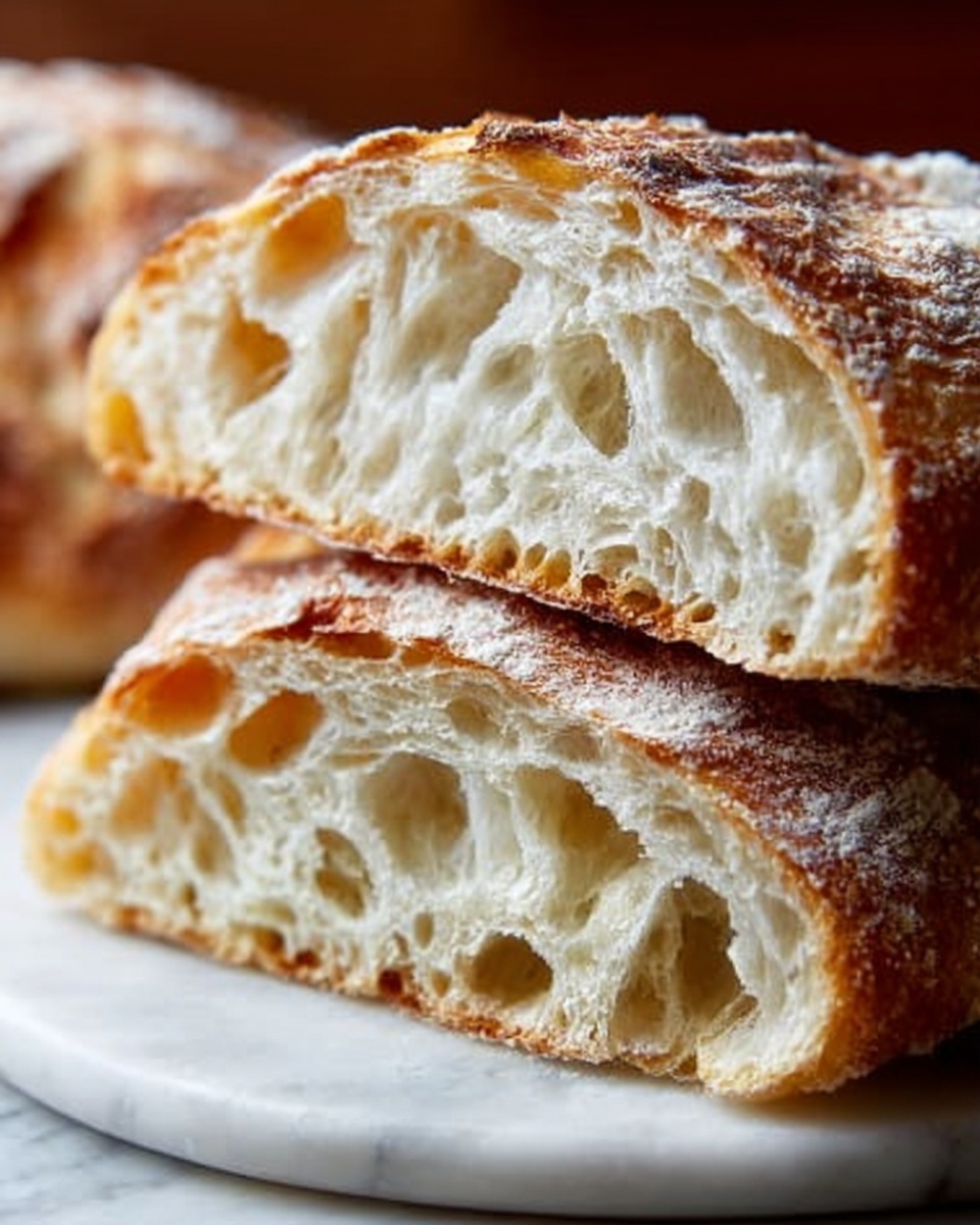 A whole, uncut rustic artisan sourdough loaf resting on a clean white ceramic serving plate, showcasing its golden-brown crust with beautifully scored patterns, the entire bread perfectly risen with an airy, open crumb inside visible through a small partial opening but the loaf fully intact. The bread is presented on a pristine white marble countertop under natural daylight, styled to emphasize the texture and rustic charm of the crust and crumb, capturing the warmth and freshness of a bakery-fresh sourdough loaf. REALISTIC STYLE IMAGE| TAGS: High-end food photography, clean composition, dramatic lighting, luxurious, elegant, mouth-watering, indulgent, gourmet | CAMERA: Nikon Z7 | FOCAL LENGTH: 50mm | SHOT TYPE: Close-up | COMPOSITION: 3/4 angle | LIGHTING: Soft directional light | PRODUCTION: Food Stylist | TIME: Daytime I LOCATION TYPE: Kitchen near windows --stylize 150 --ar 4:5